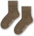 Skarpetki Damskie z Wełny Merynosów Steven Merino Wool Beż
