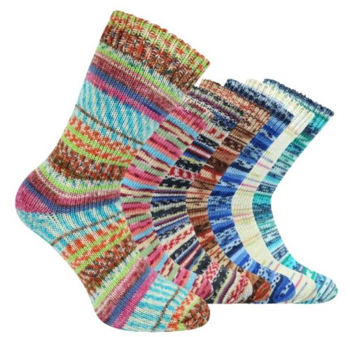 Przejdź do produktu Skarpetki  Wełna SOCKS 4 FUN Kolorowe  