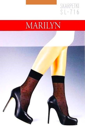 Przejdź do produktu Skarpetki Cienkie w Kropki SL-716 MARILYN