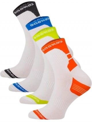 4-PAR Zestaw Zakostek sportowych BIKE & RUN - Białe