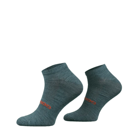 Stopki Merino 40% Do Bieganie i Na Codzień Popiel