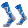 Skarpety trekingowe na Spacery i Wędrówki DRY-TEX  Niebieskie