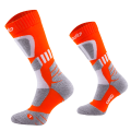 Skarpety trekingowe na Spacery i Wędrówki DRY-TEX  Pomarańcz
