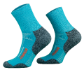 Skarpety Trekkingowe Oddychające i Antybakteryjne Turkus