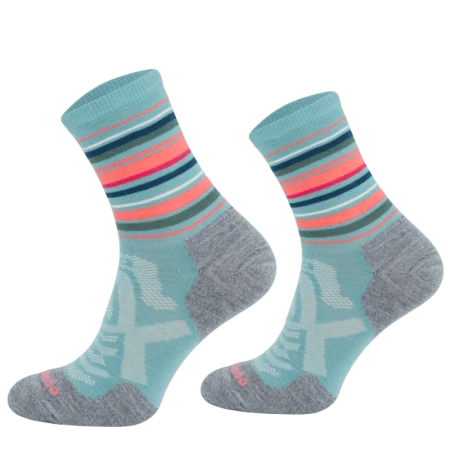 Skarpety Turystyczne Trekkingowe Merino - Termoaktywne Mięta