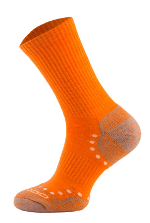 Skarpety Trekkingowe Premium 65% WEŁNA Alpaka + Merino  Pomarańcz
