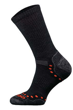 Skarpety Trekkingowe Premium 65% WEŁNA Alpaka + Merino  Czarne