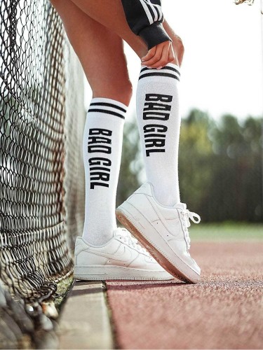 Podkolanówki Bad Girl Damskie Bawełniane Milena