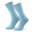 Skarpety Męskie Steven 056 Cienkie Bawełniane niebieskie