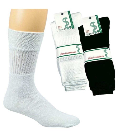 Skarpety Sportowe z delikatnym ściągaczem bez gumy