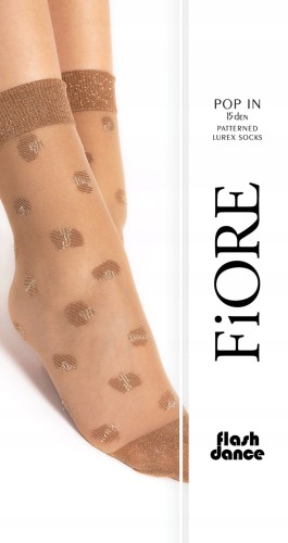 Skarpetki Wzorzyste Pop In Fiore Cienkie