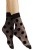 Skarpetki Bezuciskowe Virginia Fiore Grochy Black