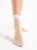 Skarpetki Wzorzyste La La Fiore Kwiaty Off White / Peach
