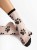 Skarpetki Wzorzyste Fiore Paw Paw Zwierzęce Łapki black---white