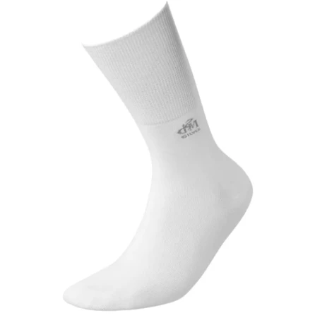 Skarpety Cotton SILVER zdrowotne, bezuciskowe, bawełniane DeoMed Biały.jpg