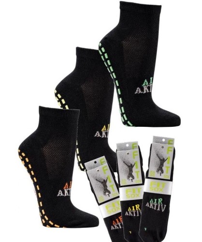 Przejdź do produktu Skarpety antypoślizgowe JUMP trampoliny sale zabaw ABS Silikon