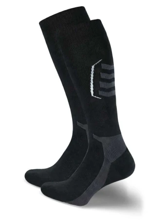 Skarpety Narciarskie Milena Thermo Silver czarne