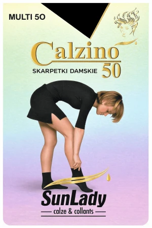 Skarpetki Damskie Sun Lady Micro Calzino 50 den
