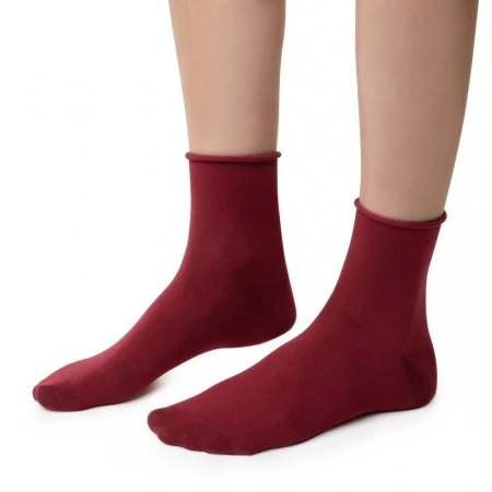 Skarpetki Steven Bambusowe Bezuciskowe bamboo art. 125  Bordo.jpg