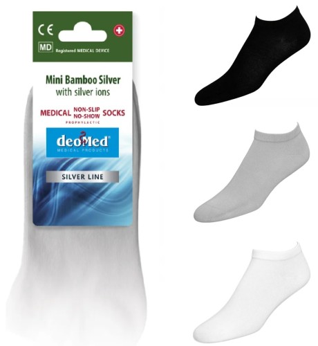 Przejdź do produktu Stopki Mini Bamboo NON SLIP Silikon Niespadające Antyzapachowe Miękkie 