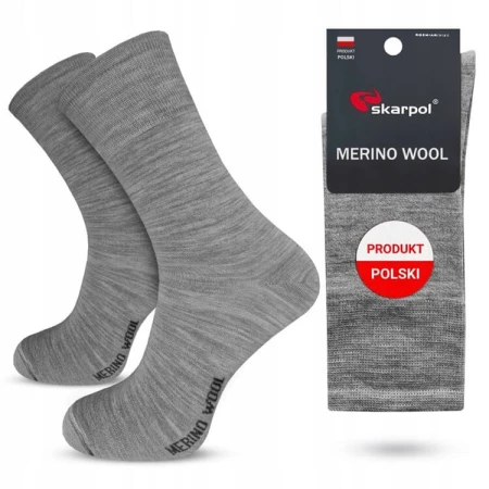 Skarpety Wełna Merino 87% Skarpol Art.56 Szare.jpg