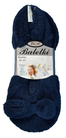 Baletki dziecięce z kokardką granatowe.jpg