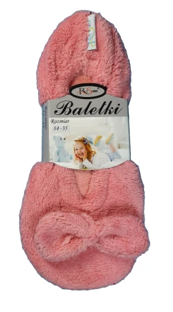 Baletki dziecięce z kokardką różowe.jpg